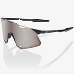 100% Hypercraft sunglasses - Gloss Black HiPER Silver Mirror