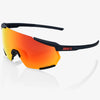 100% Racetrap 3.0 brille - Soft Tact Black HiPER Red Mirror