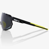 Occhiali 100% Racetrap 3.0 - Gloss Black Smoke - P
