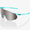 100% Racetrap 3.0 glasses - Polished Translucent Mint HiPER Silver