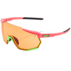 100% Racetrap glasses - Matte Washed Out Neon Pink