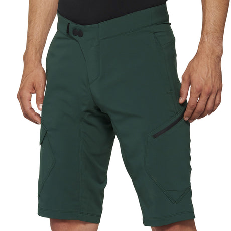 Pantaloncini 100% Ridecamp - Verde - H