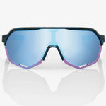 Gafas 100% S2 - Black Holographic HiPER Blue Mirror