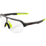 100% S2 brille - Soft Tact Cool Grey Photochromic