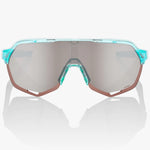 100% S2 sunglasses - Polished Transulcent Mint HiPER Silver Mirror