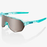 Gafas 100% S2 - Polished Transulcent Mint HiPER Silver Mirror