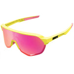 100% S2 sunglasses - Matte Washed Out Neon Yellow