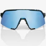 Gafas 100% S3 - Black Holographic HiPER Blue Mirror