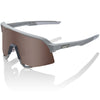 100% S3 sunglasses - Soft Tact Stone Grey HiPER Crimson Silver