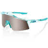 100% Speedcraft SL glasses - Polished Translucent Mint HiPER Silver Mirrror