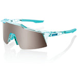 Gafas 100% Speedcraft SL - Polished Translucent Mint HiPER Silver Mirrror