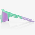 100% Speedcraft sunglasses - Soft Tact Mint HiPER Lavender
