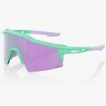 100% Speedcraft SL sunglasses - Soft tact mint HiPER Lavender