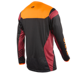 O'neal Element Fr Hybrid long sleeves jersey - Black orange
