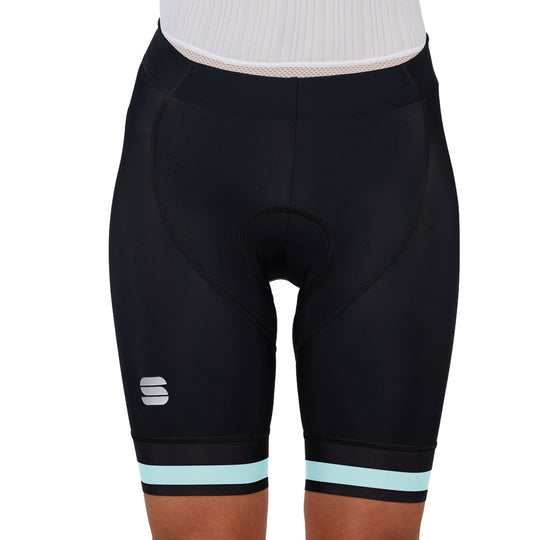 Short femme Sportful BF Classic - Noir bleu claire