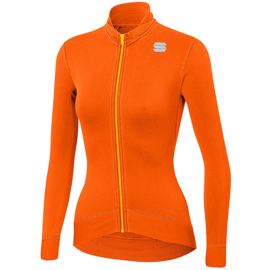 Maglia donna maniche lunghe Sportful Monocrome - Arancio