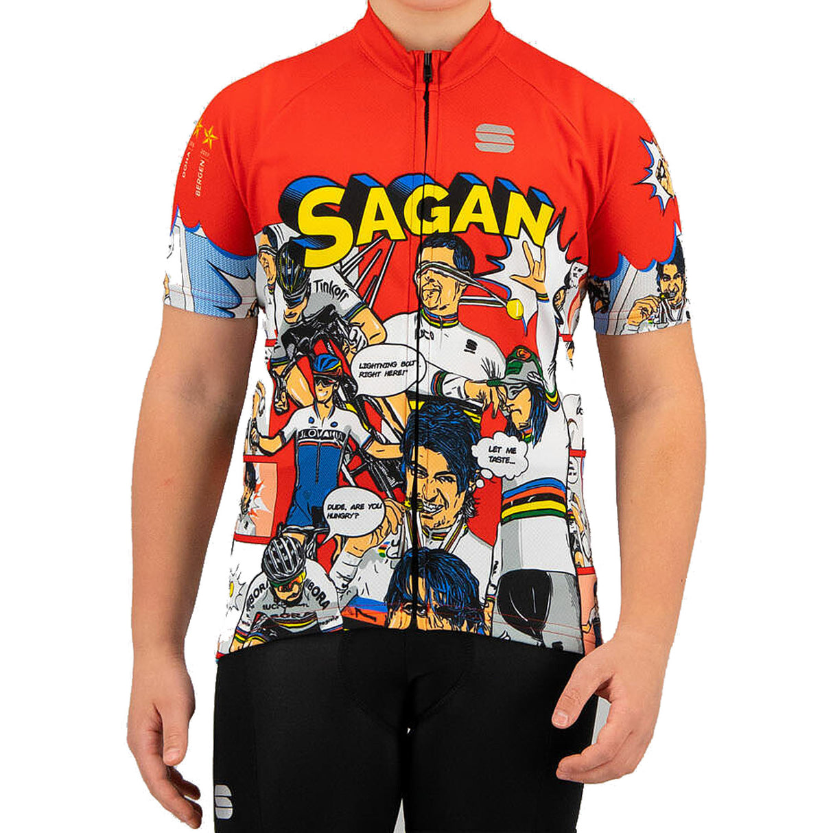 Maglia bambino Sportful Super Peter - Rosso