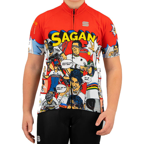 Maglia bambino Sportful Super Peter - Rosso