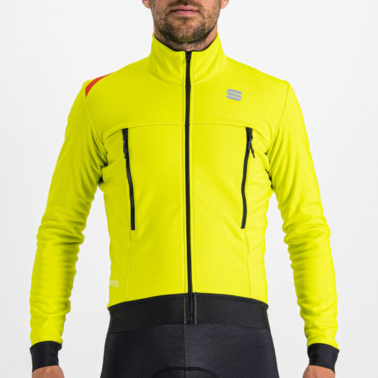 Giacca Sportful Fiandre Warm - Giallo