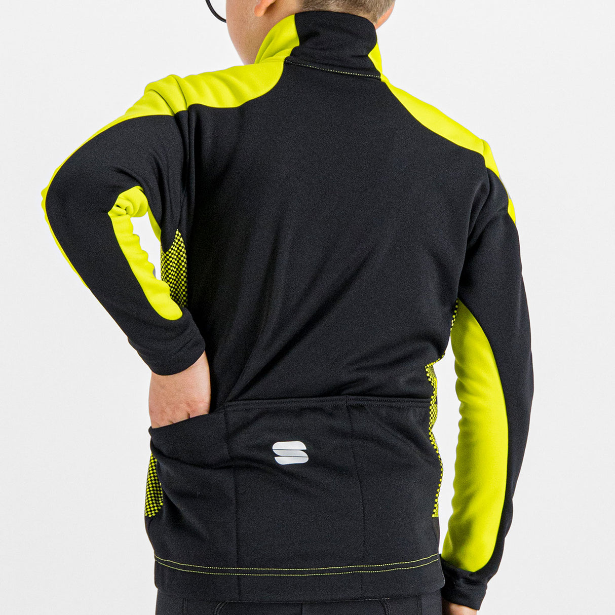 Giacca bambino Sportful Team - Giallo - B