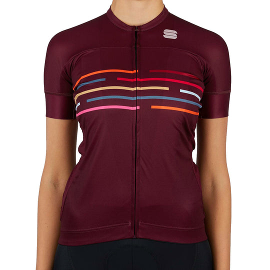 Sportful Velodrome Women's Jersey - Bordeaux 