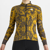 Maglia donna maniche lunghe Sportful Escape Supergiara Thermal - Giallo - F