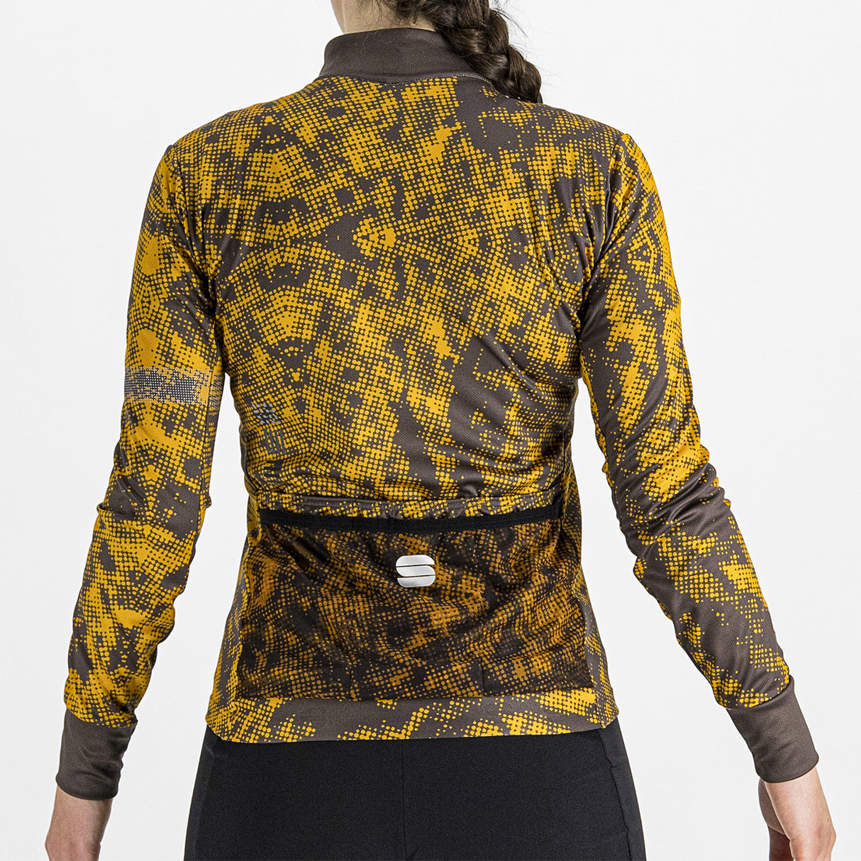 Maglia donna maniche lunghe Sportful Escape Supergiara Thermal - Giallo - G