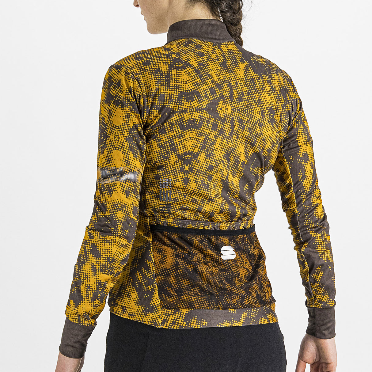 Maglia donna maniche lunghe Sportful Escape Supergiara Thermal - Giallo - L