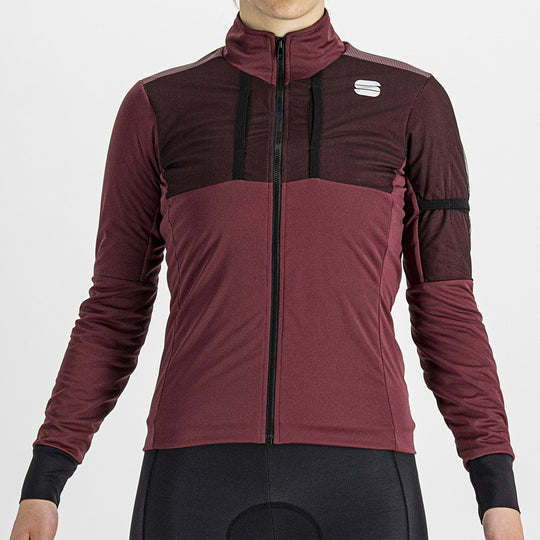 Sportful Supergiara frau jacke - Bordeaux
