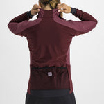 Sportful Bodyfit Pro women jacket - Bordeaux