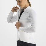 Maillot femme manches longues Sportful Bodyfit Pro Thermal - Blanc