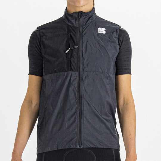 Sportful Supergiara Layer women wind vest - Black