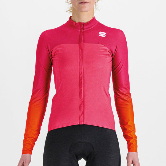 Maglia donna maniche lunghe Sportful Bodyfit Pro Thermal - Rosa