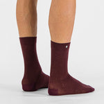 Chaussettes Sportful Matchy Wool - Rouge