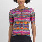Maglia donna Sportful Glitch Bomber - Rosa - E