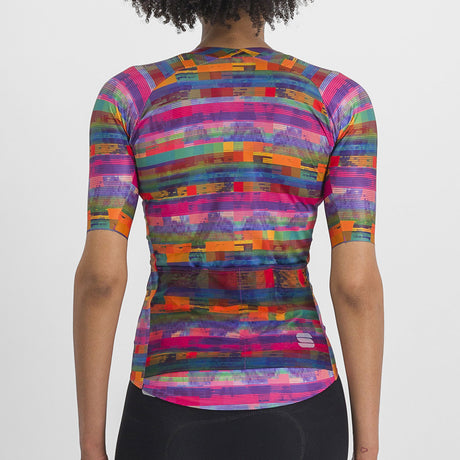 Maglia donna Sportful Glitch Bomber - Rosa - F
