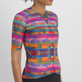 Maglia donna Sportful Glitch Bomber - Rosa - G