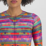 Maglia donna Sportful Glitch Bomber - Rosa - H
