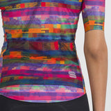 Maglia donna Sportful Glitch Bomber - Rosa - I