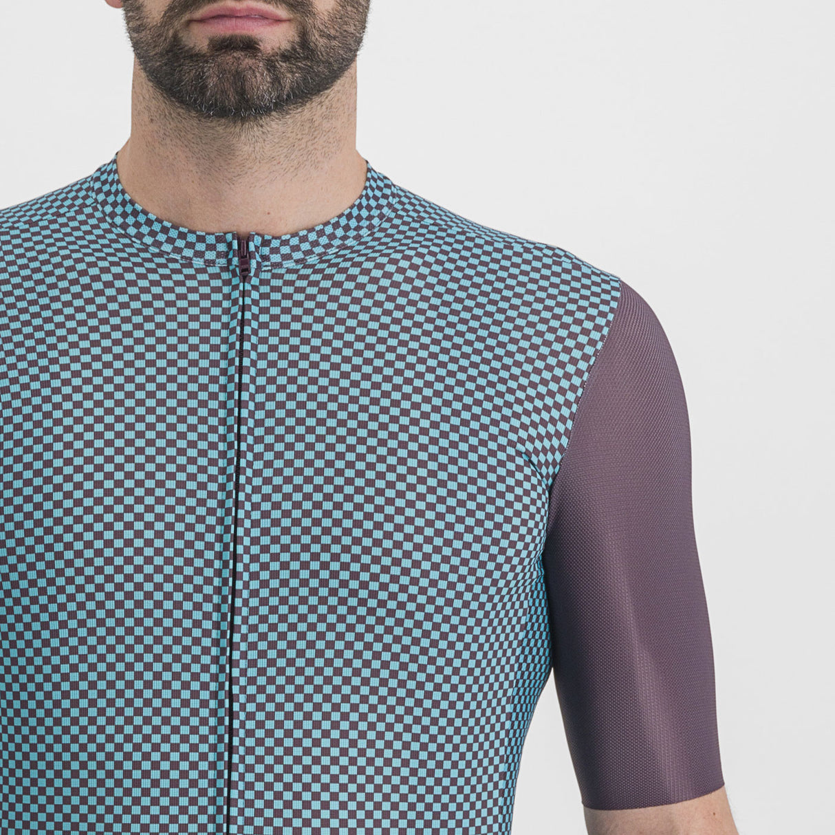 Maglia Sportful Checkmate - Azzurro - M