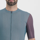Maglia Sportful Checkmate - Azzurro - M