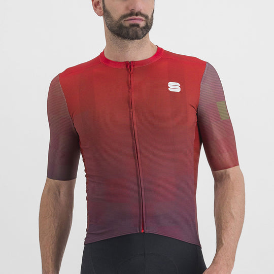 Sportful Rocket jersey - Red light blue 