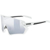 Uvex Sportstyle 231 2.0 glasses - Cloud matt mirror silver