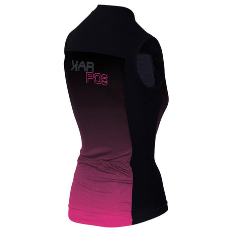 Maglia senza maniche Donna Karpos Verve Evo - Nero rosa - I