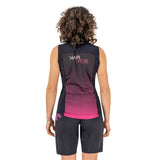 Maglia senza maniche Donna Karpos Verve Evo - Nero rosa - M