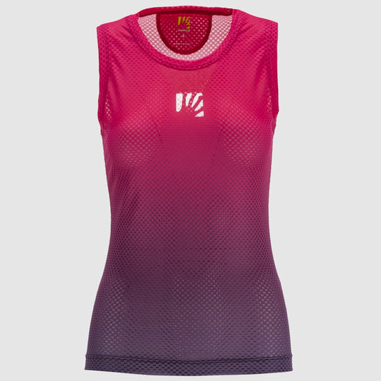 Maglia intima senza maniche donna Karpos Verve Mesh - Fucsia