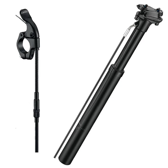 Tige de selle t�lescopique XON d�battement de c�ble externe 125 mm x 423 mm