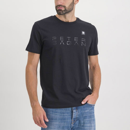 T-Shirt Peter Sagan Signature - Noir