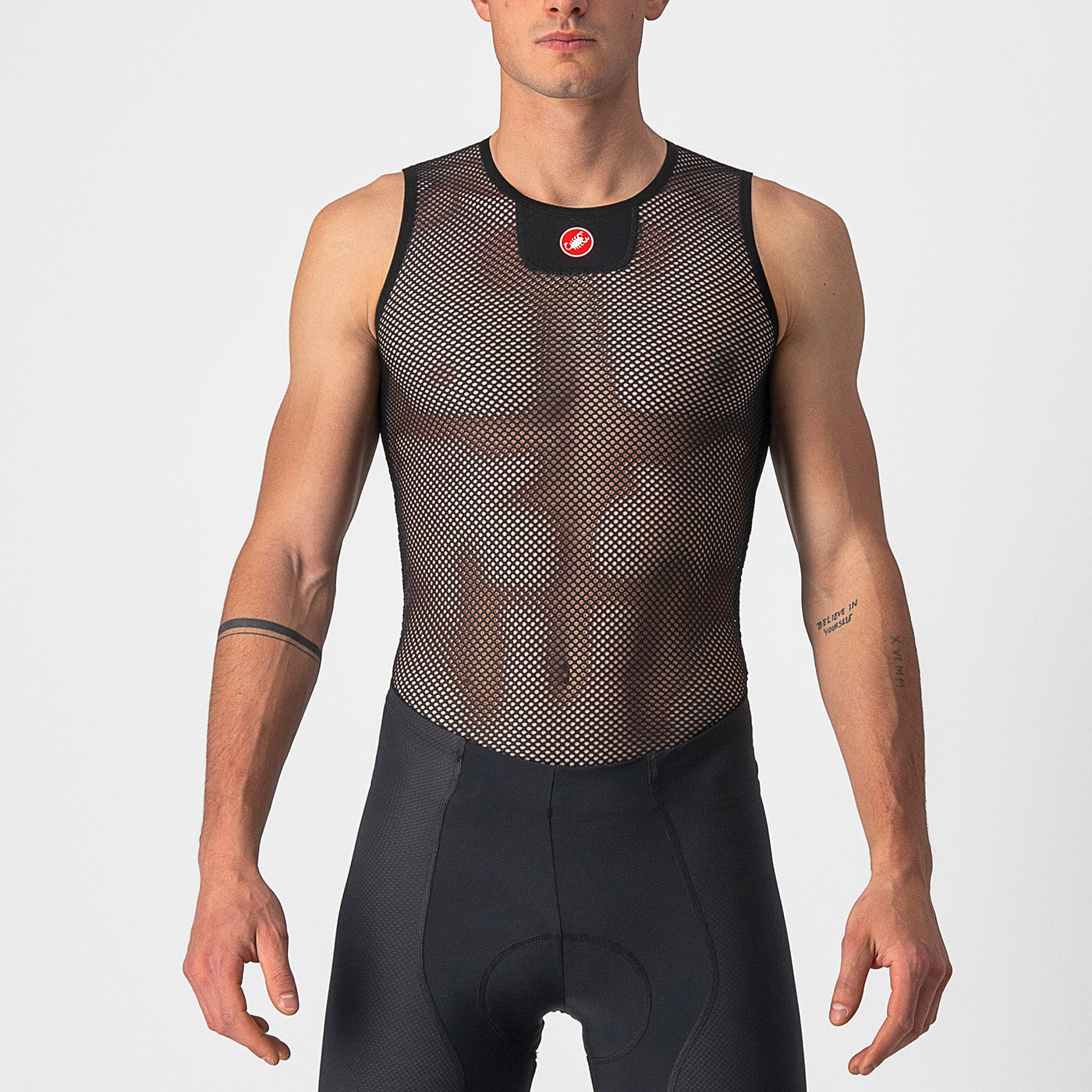 T-Shirt Uomo Castelli Core Mesh 3 - 100% Poliestere, Leggera, Traspirante - Romania - Foto 9