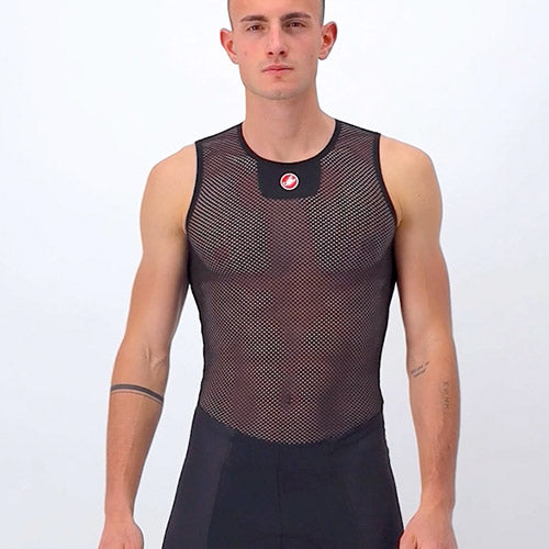 Maglia intima senza maniche Castelli Core Mesh 3 - Nero - F